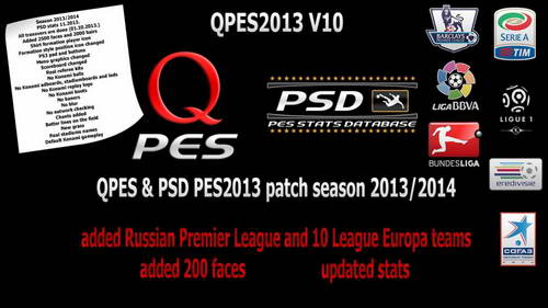 PES 2013 QPES Patch v10 Single Link ketubanjiwa.com