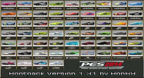 PES 2014 BOOTSPACK