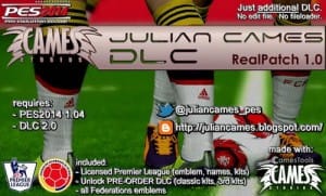 PES 2014 Real Patch 1.0 For DLC 2.0