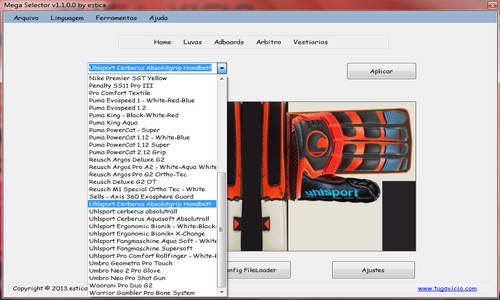 Mega Selector v1.2.0.0 by estica For PES 2014 