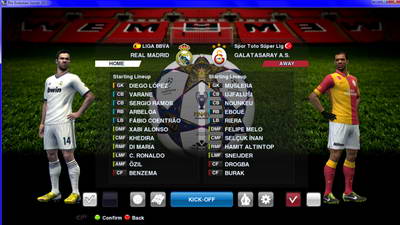 Background Match Adidas Finale Wembley 2013