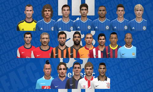 PES 2014 20 Mega Face Pack by Mobster007 Download Link Ketuban Jiwa