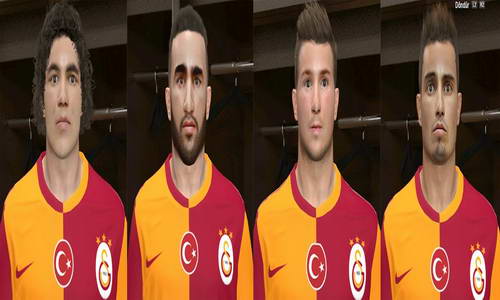 PES 2014 Galatasaray New Transfers Facepack by Avrupaslan Ketuban Jiwa