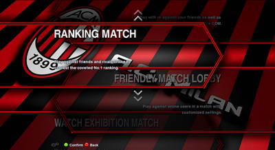 Transparent Sub - menu single background - AC Milan Ketuban Jiwa