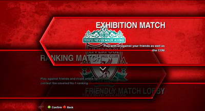 Transparent Submenu - Single Background - Liverpool