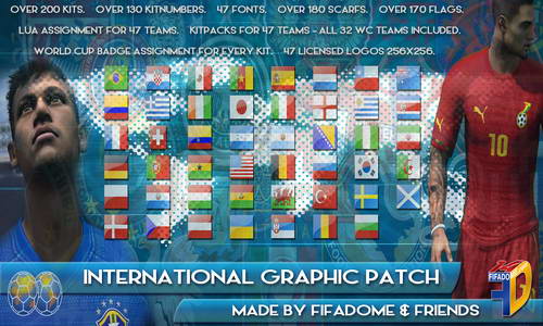 FIFA 14 International Graphic Patch by Fifadome&Friends Ketuban Jiwa