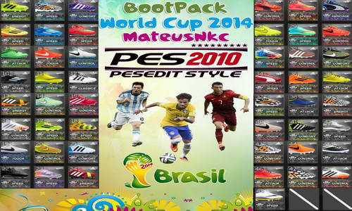 PES 2010 Boots Pack v1.0 World Cup 2014 by MateusNkc Ketuban Jiwa