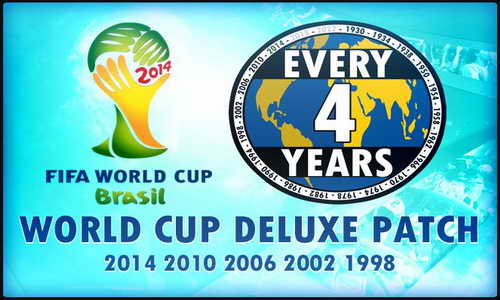 PES 2013 Every 4 Years World Cup History Patch Update 2 by Klashman Ketuban Jiwa