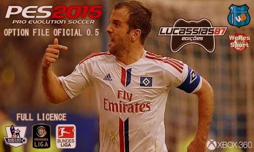 PES 2015 XBOX360 Option File v0.5 (OF 12-12-14) by Lucassias87 Ketuban Jiwa
