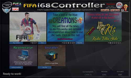 FIFA 15 i68 Controller Suite v1.1 Tools by iard68 Ketuban Jiwa