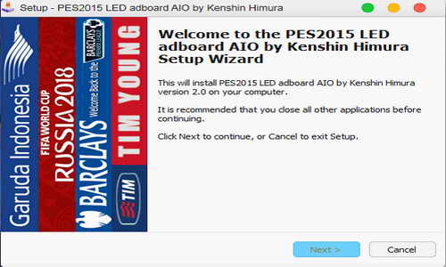 PES 2015 LED Adboard All In One AIO by KenshinHimura Ketuban Jiwa