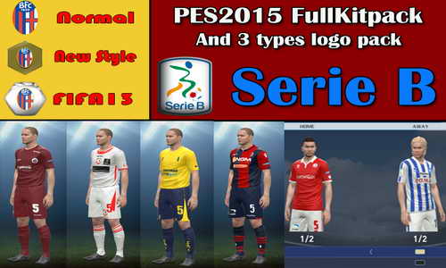PES 2015 Serie B Kitpack+3 Logopack Style by Sepahan-pc Ketuban Jiwa