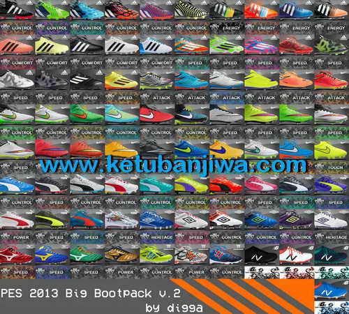 PES 2013 Latest Update Big Bootpack v.2 by Digga Ketuban Jiwa