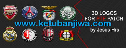 PES 2015 3D Logos-Emblems For PTE Patch 5.0 by JesusHrs Ketuban Jiwa