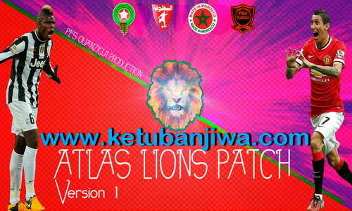 PES 2013 Atlas Lions Patch v1.0 by Pes Ouanzigui Production Ketuban Jiwa