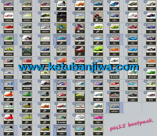 PES 2015 Bootpack Collection Update by Various People Ketuban Jiwa