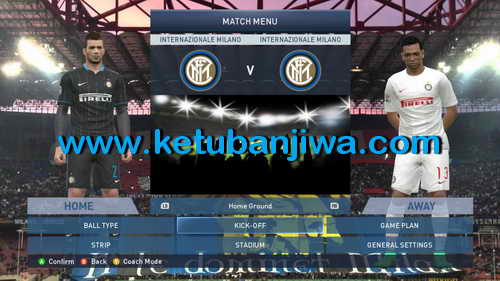 PES 2015 Internazionale Milano Graphics Mod by Polaris9 Preview