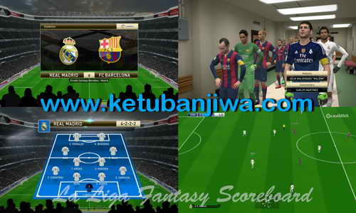 PES 2015 La Liga BBVA Fantasy Scoreboard by Polaris9 Ketuban Jiwa