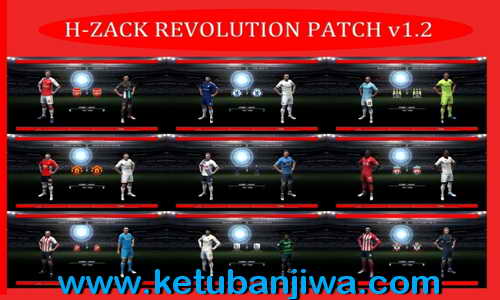 PES 2012 H-Zack Revolution Patch v1.2 Update New Season 2015-2016 Ketuban Jiwa