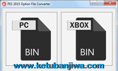 PES 2015 Option File Converter Tool PC to XBOX v1.0 Ketuban Jiwa