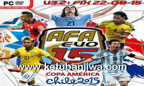 PES 2015 AFA Evo15 Patch v3.2 + Fix Update 22 August 2015 Ketuban Jiwa