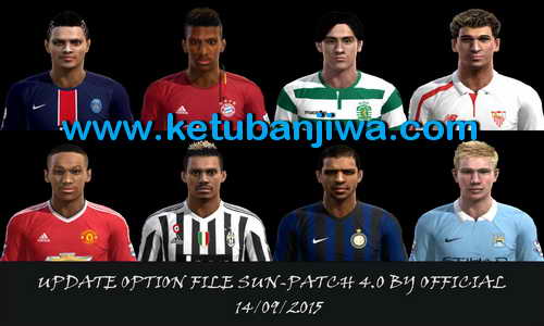 PES 2013 Option File Sun Patch 4.0 Update 14 September 2015 Ketuban Jiwa