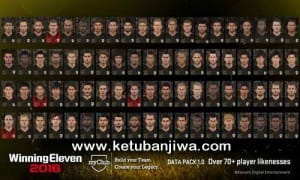 PES 2016 DLC 1.0 Faces Pack Extracted by Boris Ketuban Jiwa