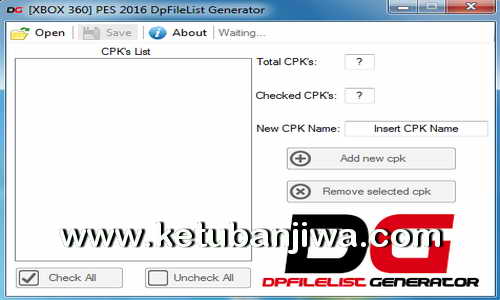 PES 2016 XBOX360 DpFileList Generator by Extream87 Ketuban Jiwa