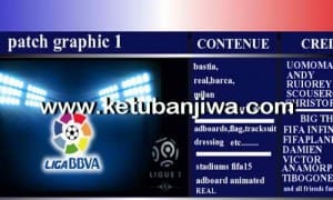 FIFA 16 Teams Graphic Patch Vol.1 by Christophe83460 Ketuban Jiwa