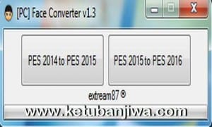 PES 2016 PC Face Converter Tool v1.3 by Extream87 Ketuban Jiwa