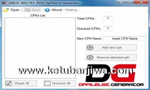 PES 2016 XBOX 360 DpFileList Generator 1.2 Update by Extream87 Ketuban Jiwa