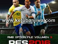 PES 2016 PS3 NPUB - BLUS Option File Volume 3 by RMB Ketuban Jiwa