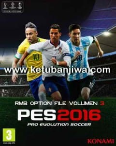 PES 2016 PS3 NPUB - BLUS Option File Volume 3 by RMB Ketuban Jiwa