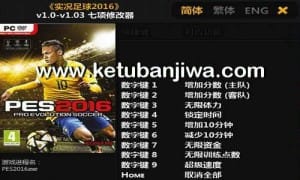 PES 2016 v1.03 Plus 7 Trainer Tool by FLiNG Ketuban Jiwa
