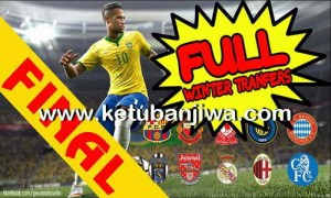 PES 2013 PESEdit 8.1 Full Winter Transfer 2015-2016 by PESMod Ketuban Jiwa