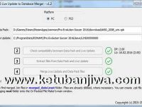 PES 2016 PC - PS3 Live Update Merger Tool 1.2 by Zlac Ketuban Jiwa