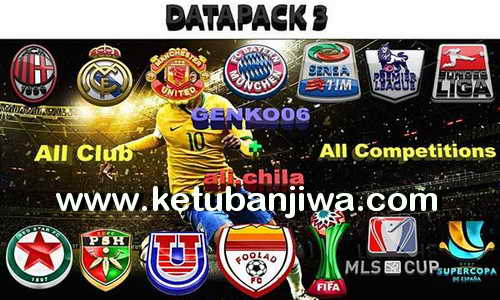 PES 2016 All Clubs 3D HD Logos DLC 3.0 Ketuban Jiwa