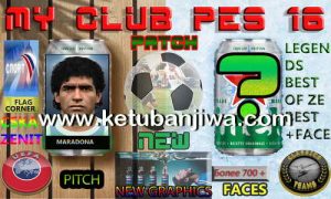 PES 2016 Best Of Ze Best Patch MyClub Online DLC 3.0 by DzhonX Ketuban Jiwa
