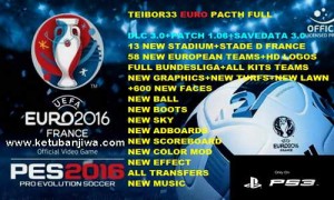 PES 2016 PS3 CFW - ODE Full EURO Patch DLC 3.0 by TEIBOR33 Ketuban Jiwa