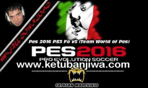 PES 2016 PS3 Option File v5 by World Of PES Ketuban Jiwa