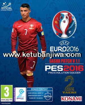 PES 2016 SASHA Patch 1.1 + Fix Update DLC 3.0 Ketuban Jiwa
