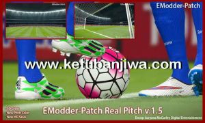 PES 2016 EModder Patch Real Pitch 1.5 Ketuban Jiwa