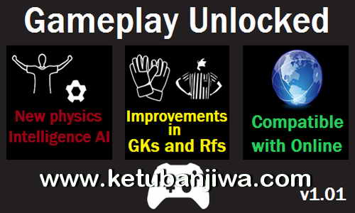 PES 2016 GamePlay Unlocked 1.01 + Online Mode by Moba Ketuban Jiwa