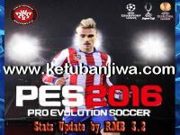 PES 2016 PSD Stats v3.2 by RMB PES 2016 PSD Stats 3.2 For PTE Patch 5.1 by RMB Ketuban Jiwa