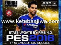 PES 2016 PSD Stats v4.0 For PTE Patch 5.1 by RMB PES 2016 PSD Stats 4.0 For PTE Patch 5.1 by RMB Ketuban Jiwa