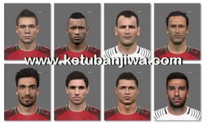PES 2016 Portugal Facepack EURO 2016 23 Player by Tran Ngoc Ketuban Jiwa
