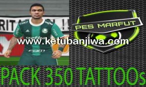 PES 2016 Tattoo Pack 350 by Marcéu Ketuban Jiwa