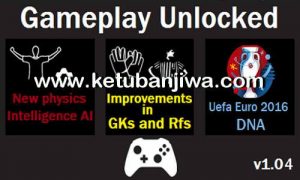 PES 2016 GamePlay Unlocked 1.04 EURO 2016 DNA by Moba Ketuban Jiwa