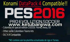 PES 2016 Julian Cames DLC v1.6 Compatible Data Pack 4.0 Ketuban Jiwa