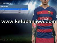 PES 2016 3DM Crack 1.05 Support Tattoo Pack 400 by Aliefan Ifan Ketuban Jiwa